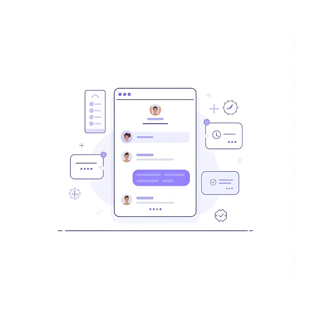 Why Choose Chatbot Illustration